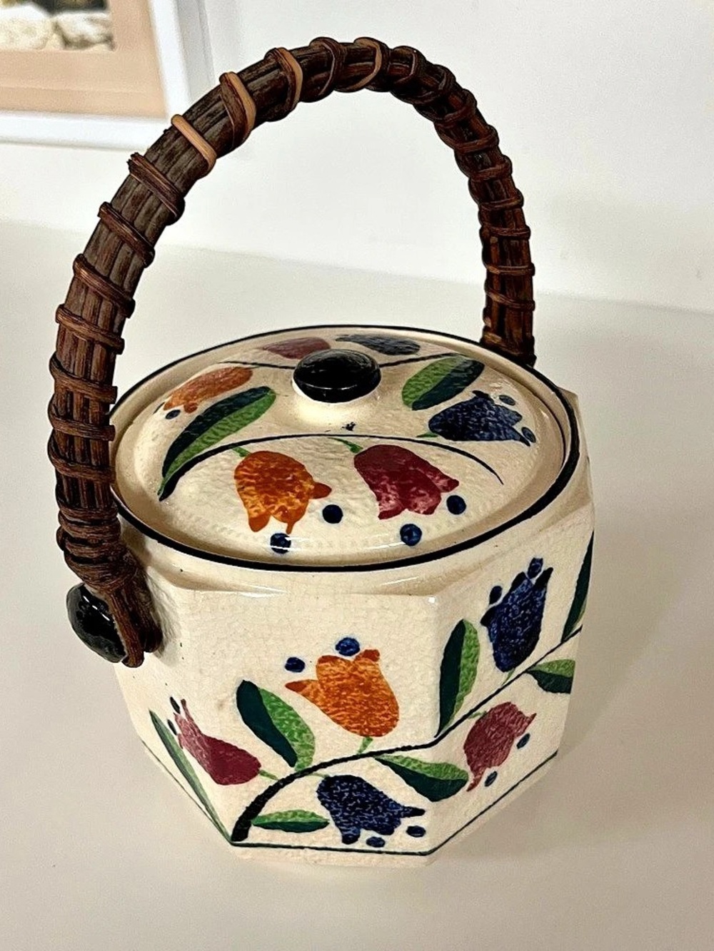 Floral Ceramic Storage